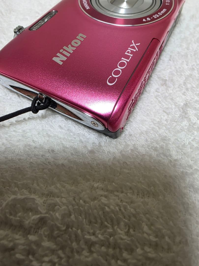 ★美品★　ニコン　クールピクス　s3100　中古　動作確認済　デジカメ　ピンク