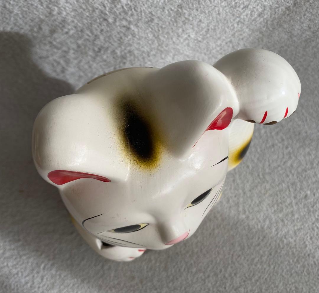 招き猫・約6号（高さ19.5cm）