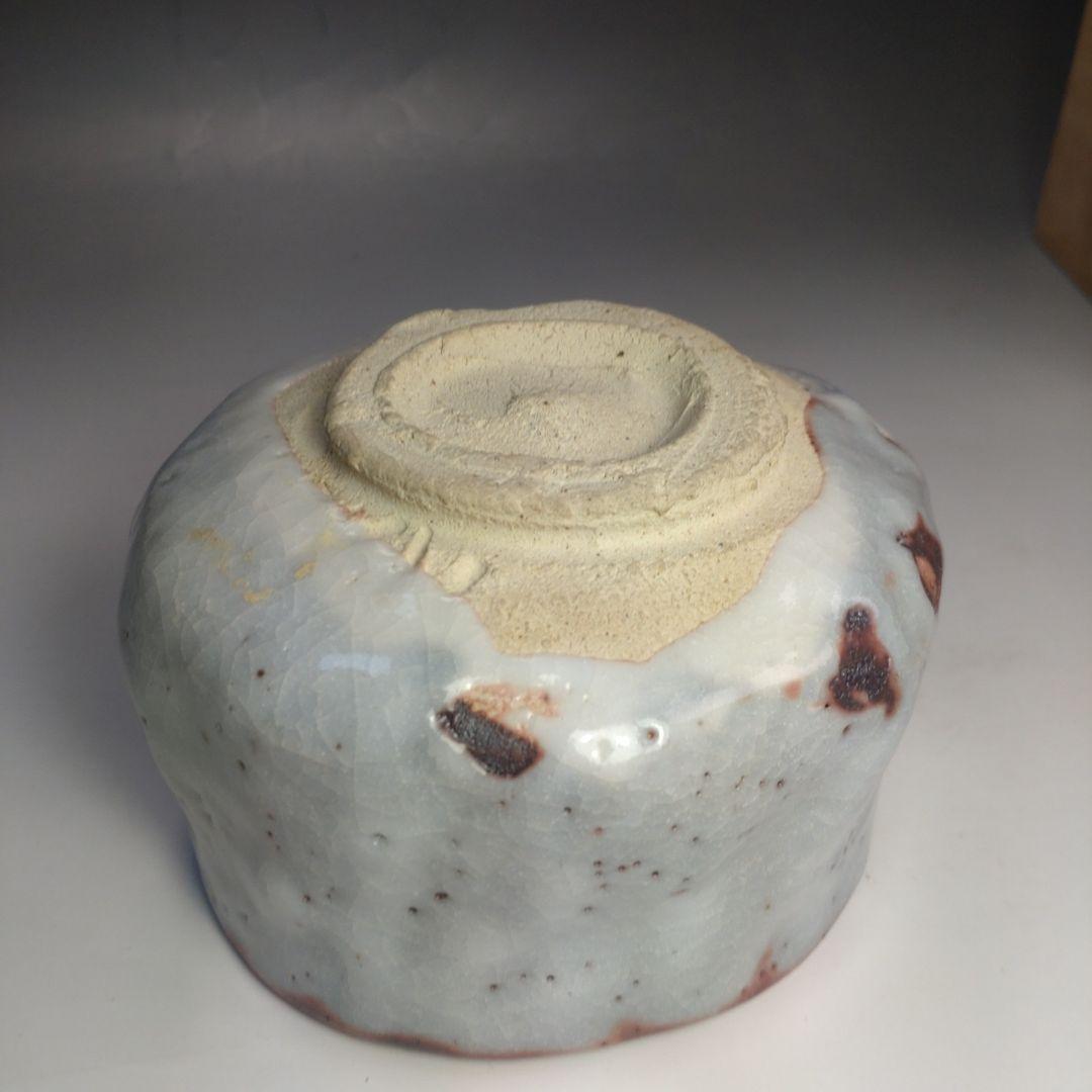 イ135 茶碗『志野茶碗　共箱　在銘』抹茶碗　茶道具