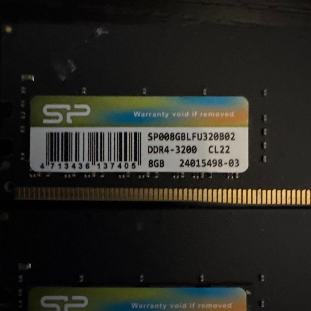 SP 8GB×2 DDR4-3200 メモリ