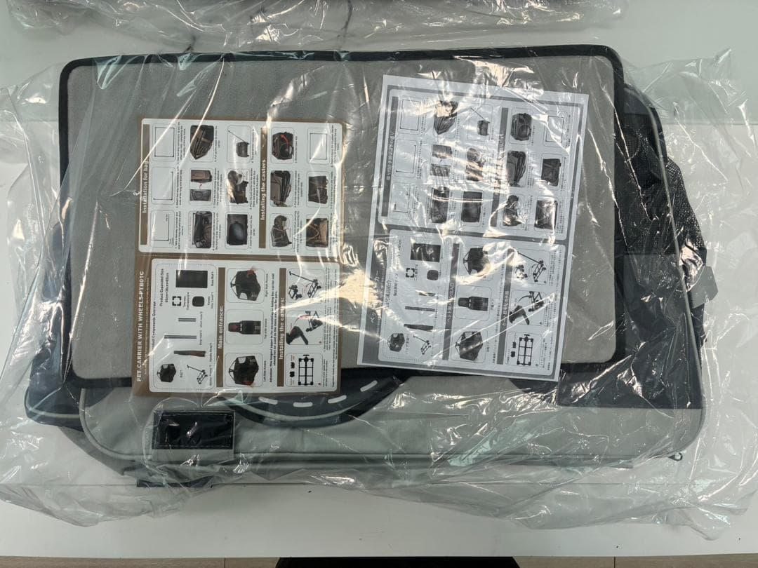 【✨新品・送料無料✨】 分離式ペットカート 4輪 折りたたみ 小型犬・猫対応