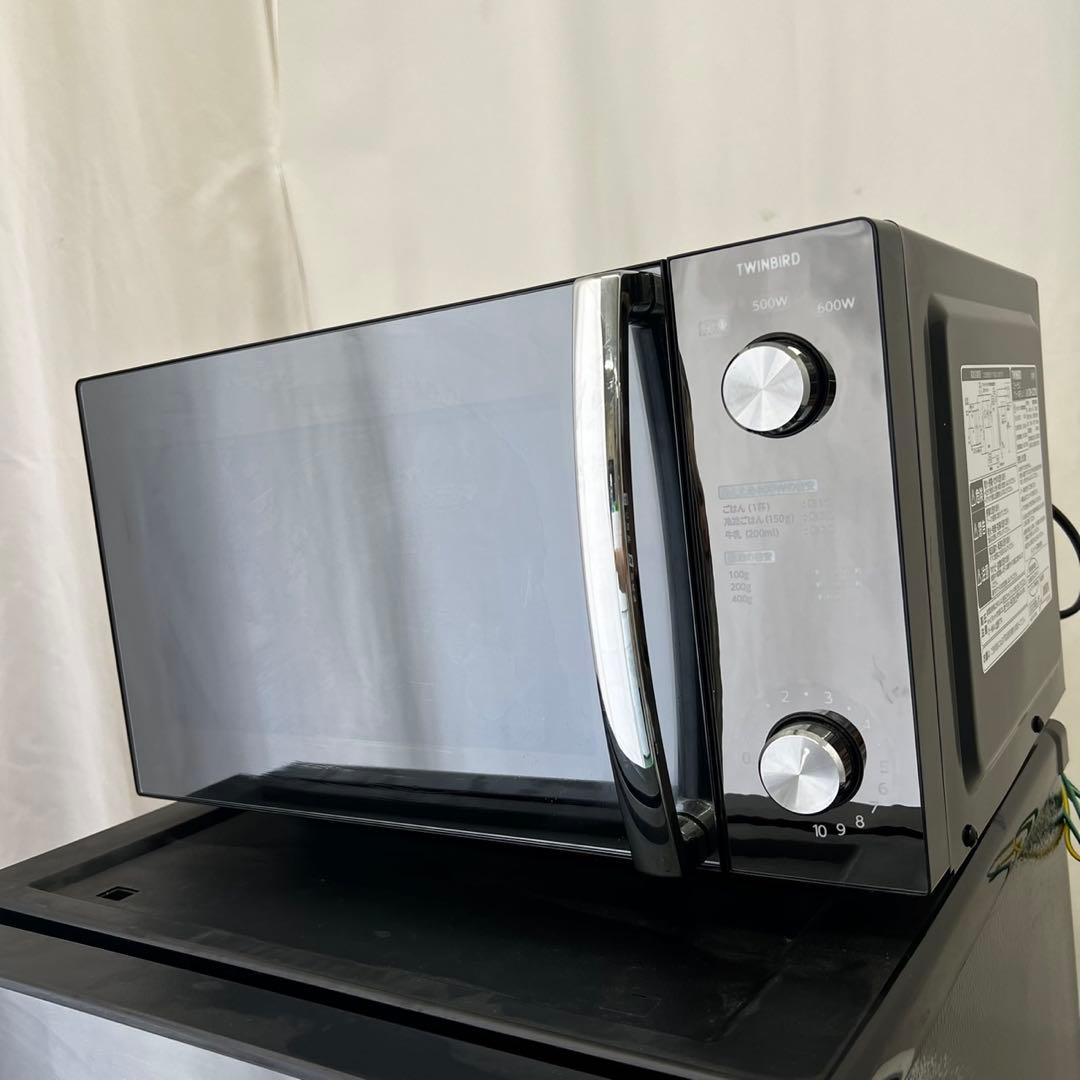 126❤️冷蔵庫　洗濯機　レンジ　家電セット　一人暮らし　小型　黒　安い　設置無料