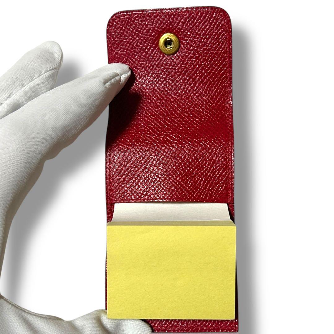 【美品】HERMES エルメス ポストイット付箋ケース メモ帳 文房具
