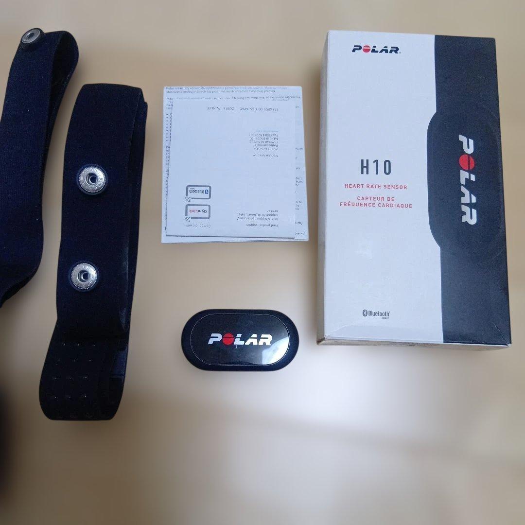 POLAR H10 心拍計 Bluetooth接続 　ストラップ1本オマケ付き