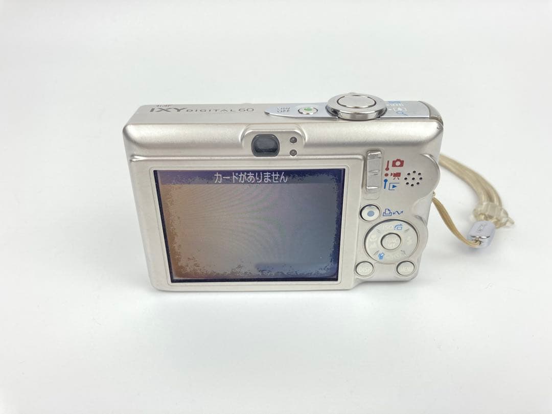 【極美品】デジカメCanon IXY DIGITAL 60　シルバー