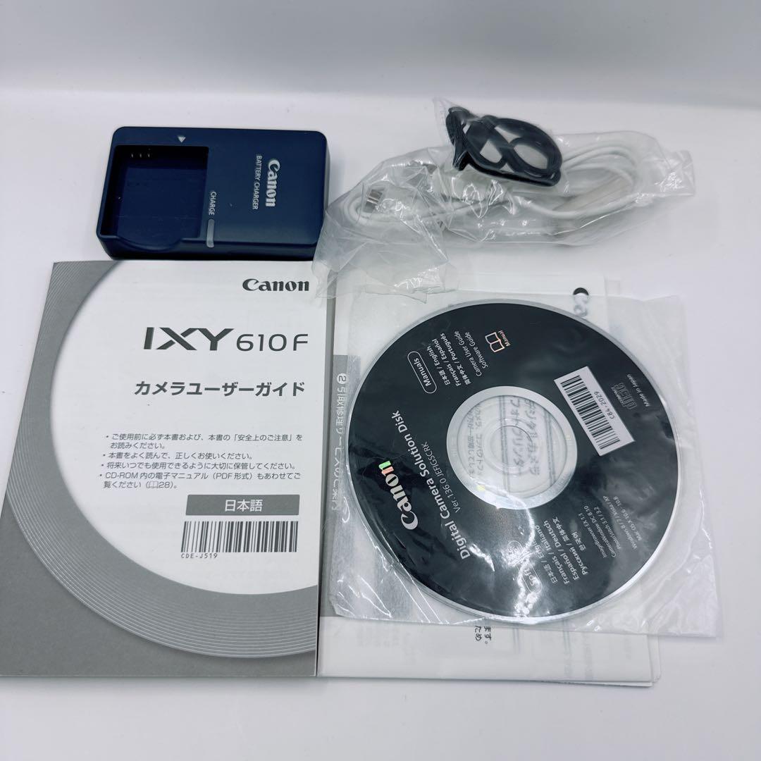 【ジャンク品】 CANON IXY610F コンパクトデジタルカメラ