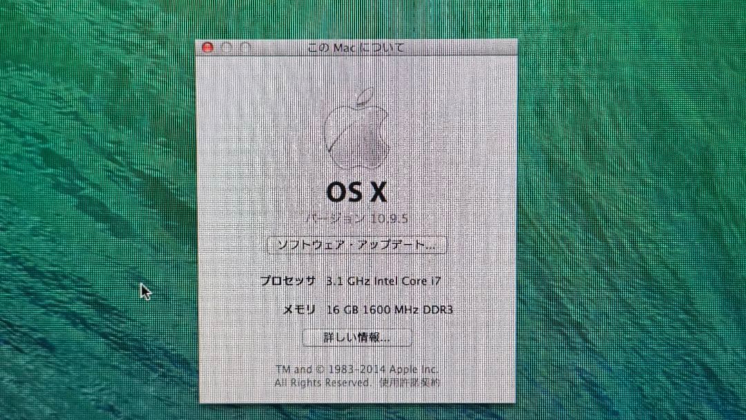 iMac 21.5 Late2013 i7 16GB SSD500GB 美品