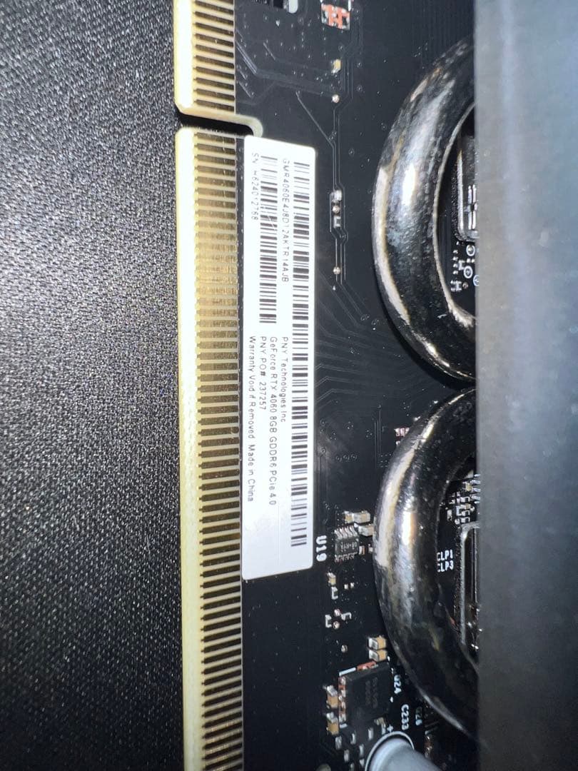 h*y様 PNY GeForce RTX4060 グラフィックボード