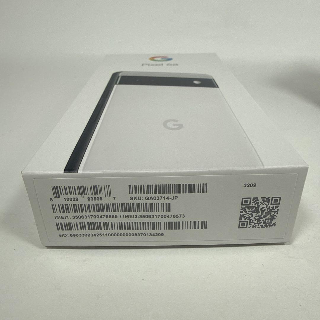 Google pixel 6a SIMフリー ネットワーク〇 チョーク