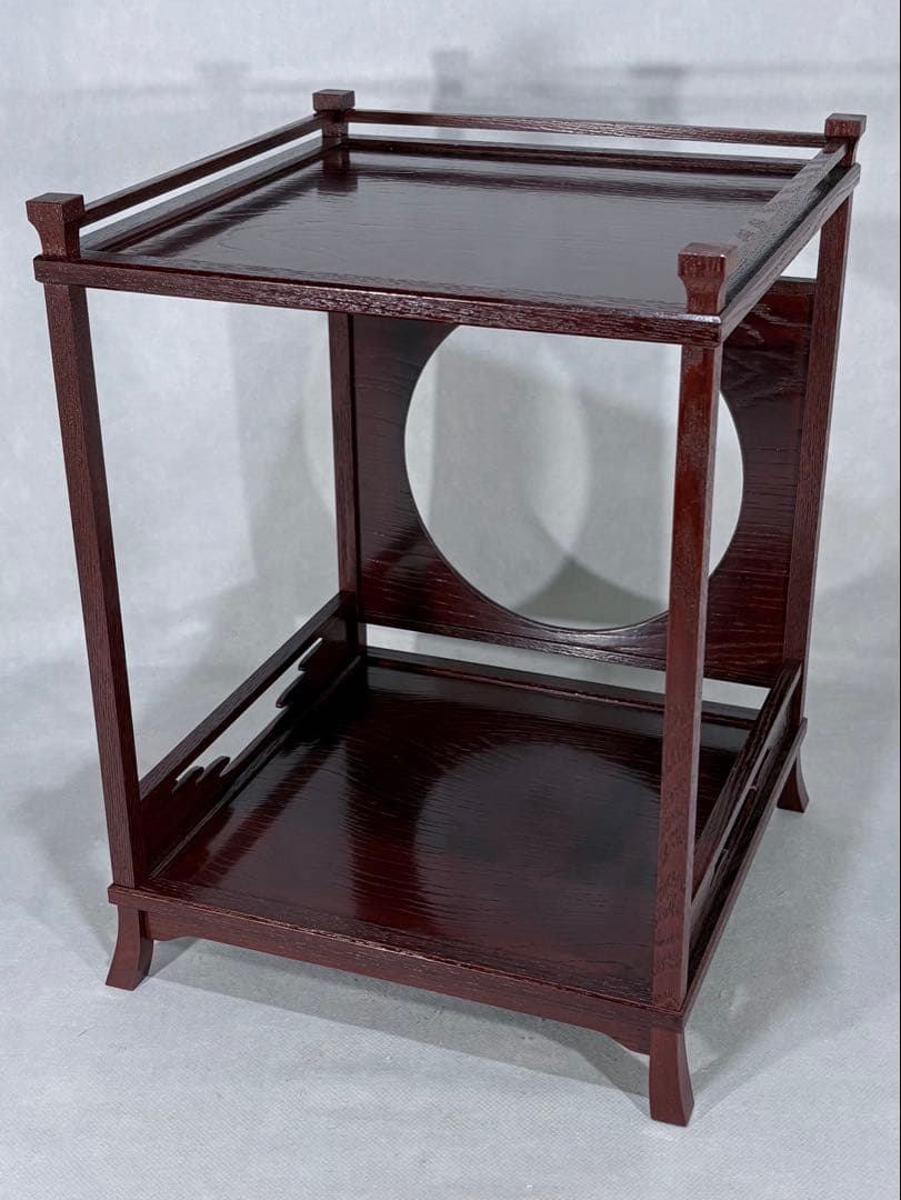 円相棚(円窓棚) 美品　茶道具　送料込