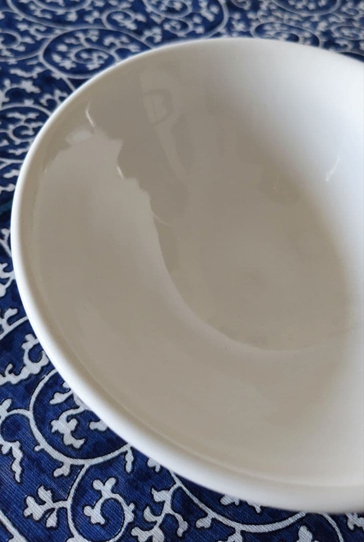 中華陶瓷　茶碗　平茶碗　広口茶碗　山水色絵　手描き　台湾　中国　陶磁器　茶道具
