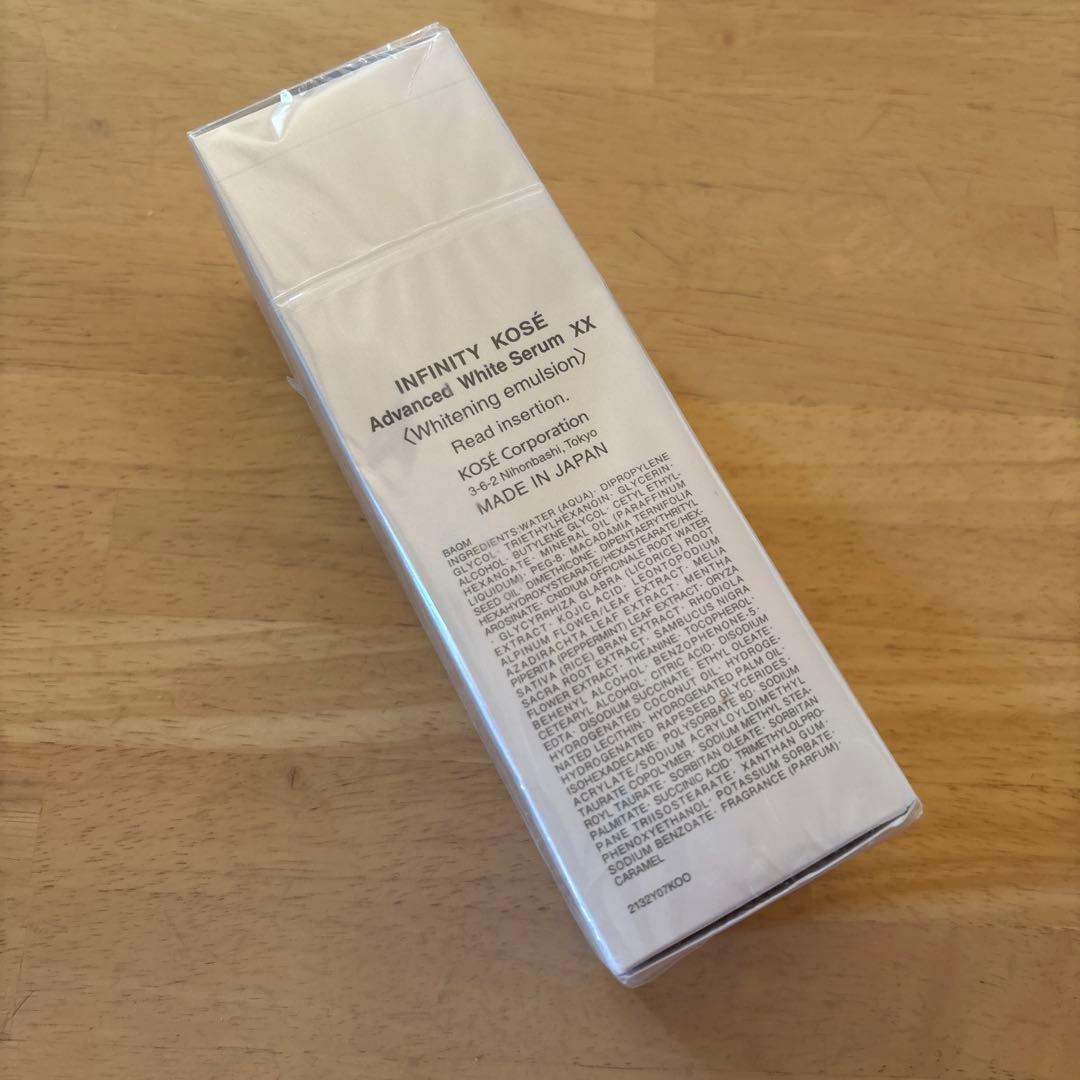 乳液・ミルク INFINITY Advanced White Serum XX 120mL
