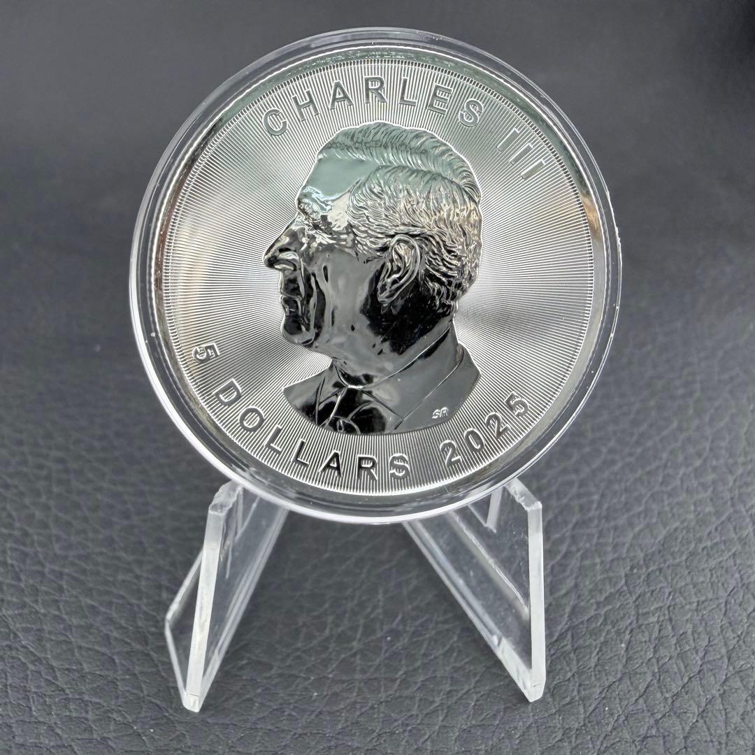 メイプルリーフ 銀貨 カラー 古代エジプト 猫-バステト神 1オンス 1oz