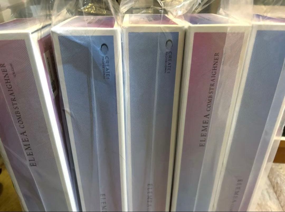 ELEMEA COMB STRAIGHTENER ホワイト新品✨保証書あり！