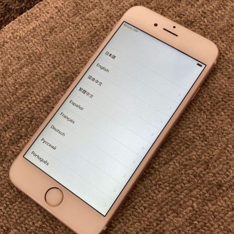 iPhone 6S 海外（中国）出張用