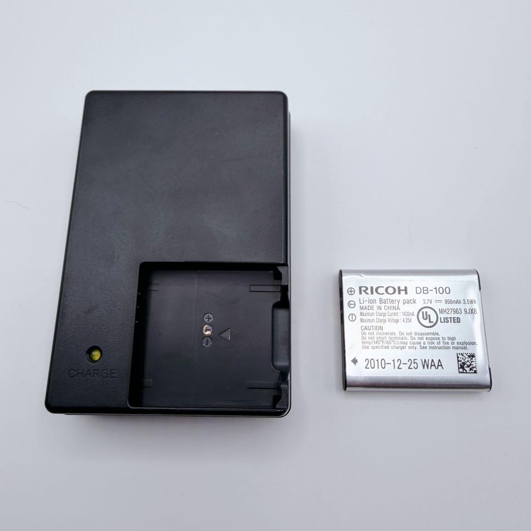【極美品】RICOH CX5 コンパクトデジカメ 動作確認済み 純正充電器有り
