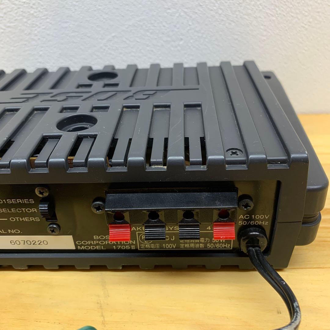 BOSE 1705Ⅱ ステレオパワーアンプ 動作品