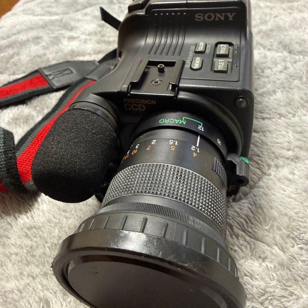 【昭和レトロ・極美品】　SONY　Handycam　CCD-V88　37年前購入