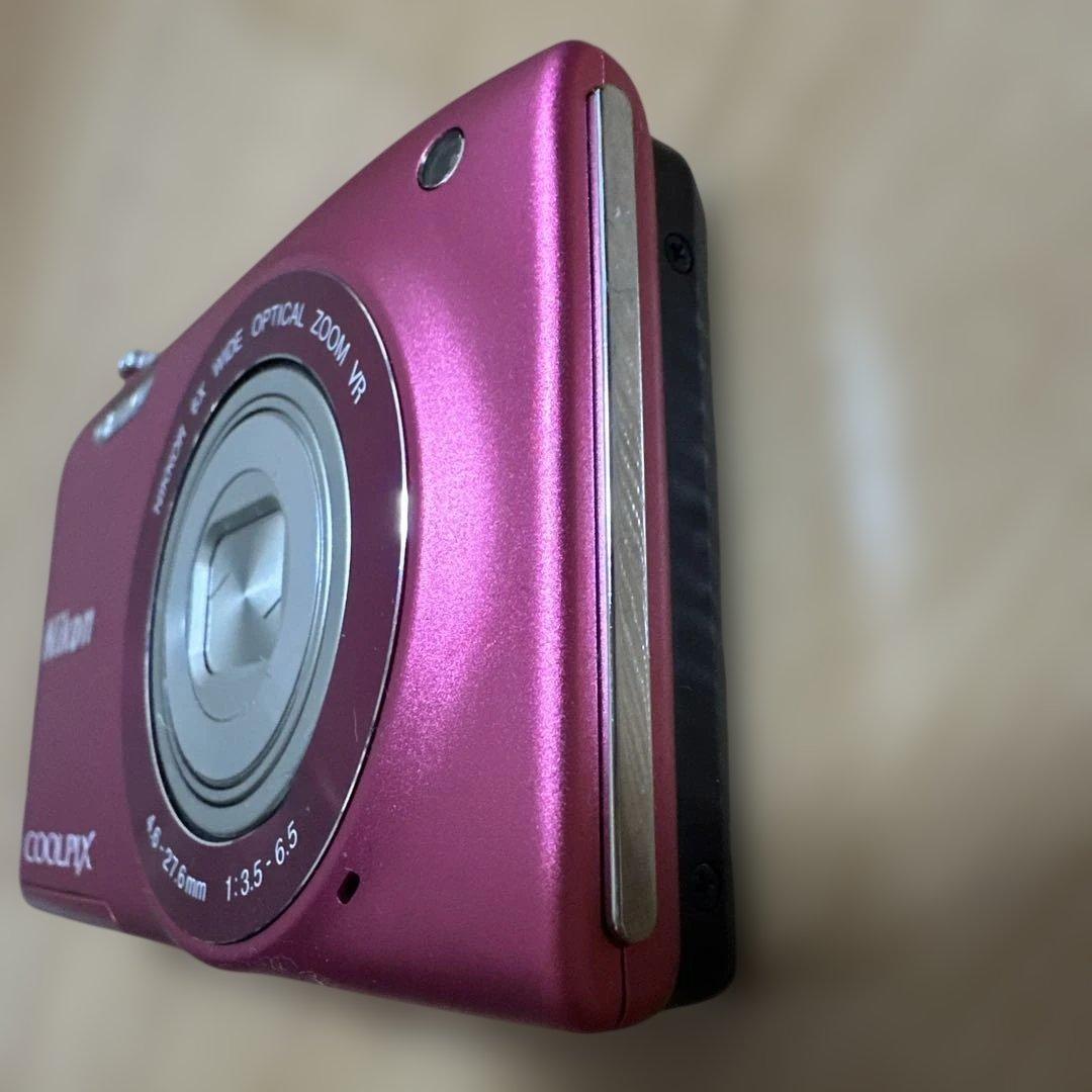 Nikon COOLPIX ピンク カメラ