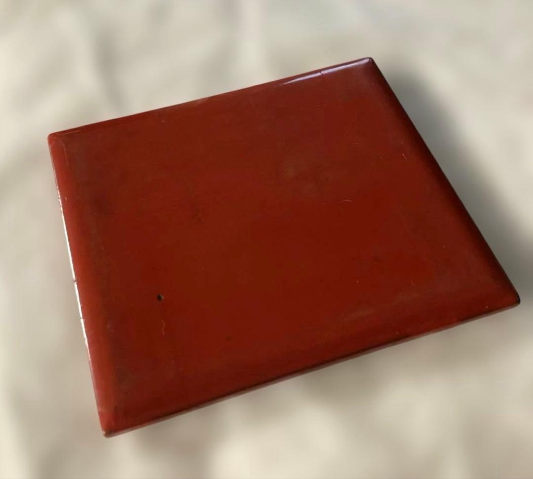 骨董 手提げ 弁当箱 重箱 野点 漆器重箱セット 木箱入り