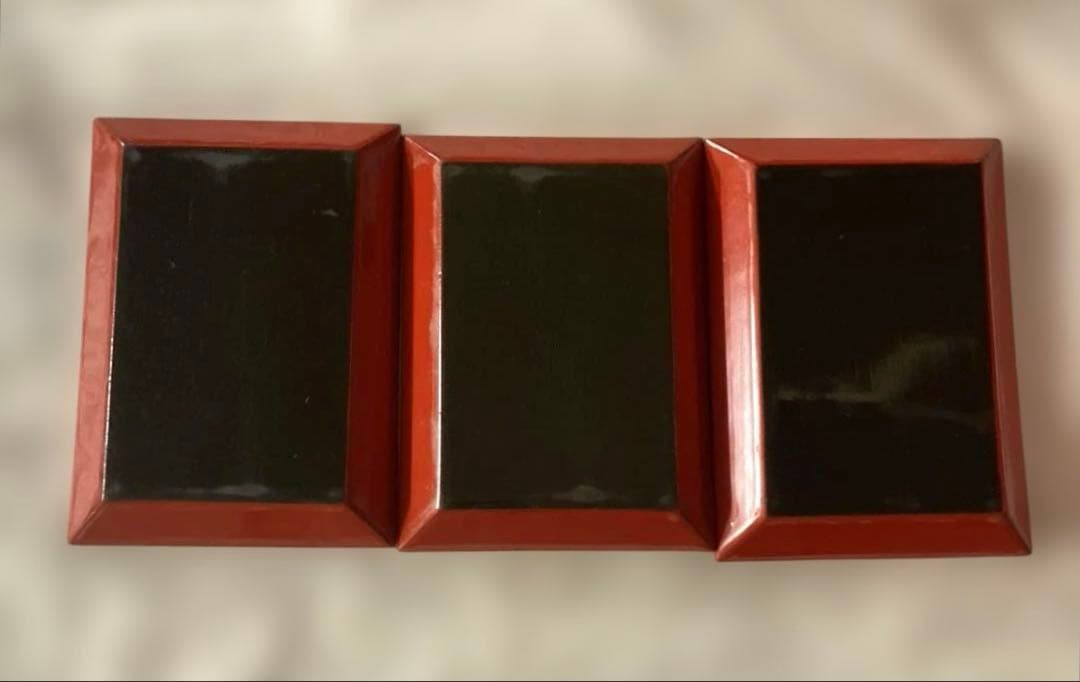 骨董 手提げ 弁当箱 重箱 野点 漆器重箱セット 木箱入り