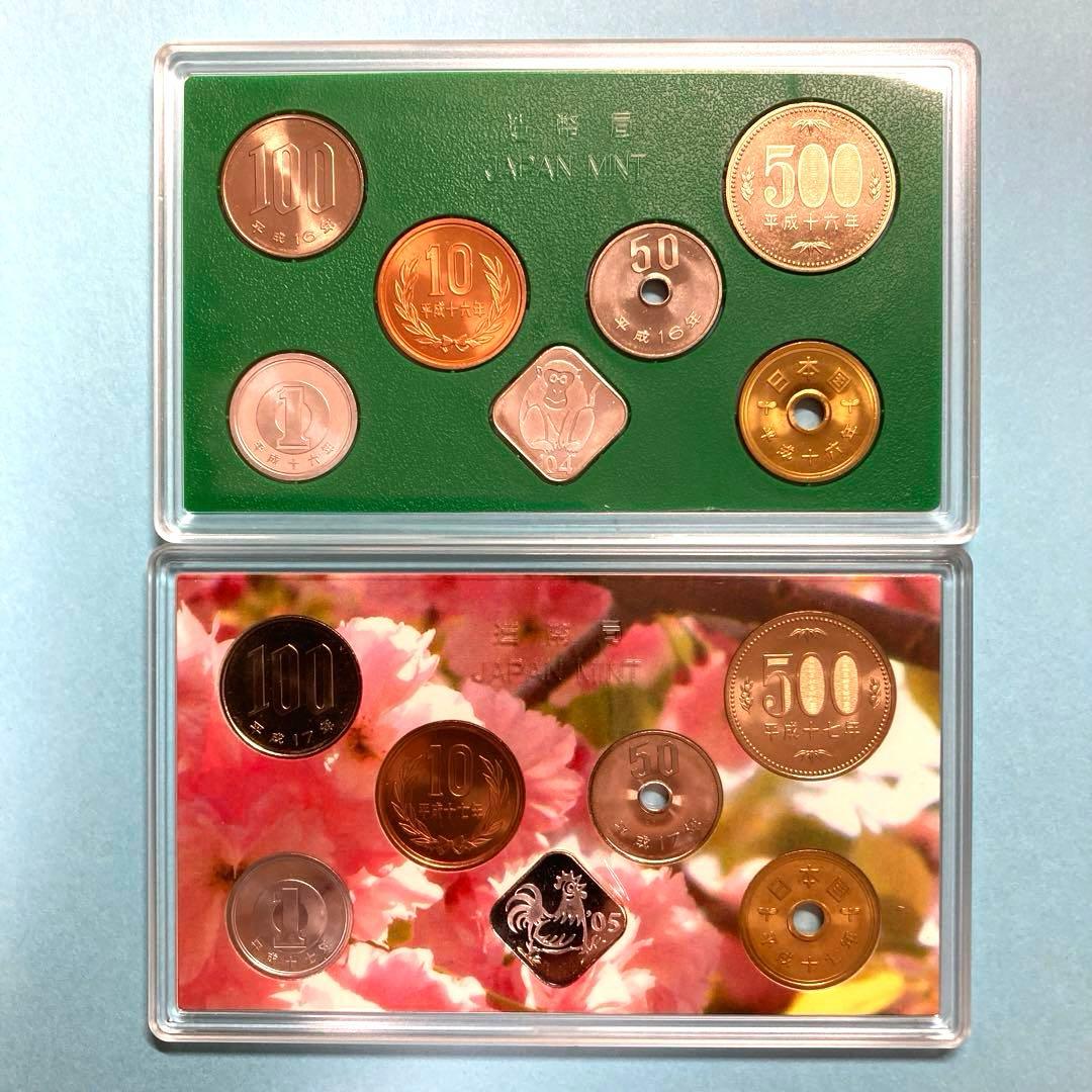 【販売終了品】【まとめ売り】桜の通り抜け記念 貨幣セット 2002〜2007年