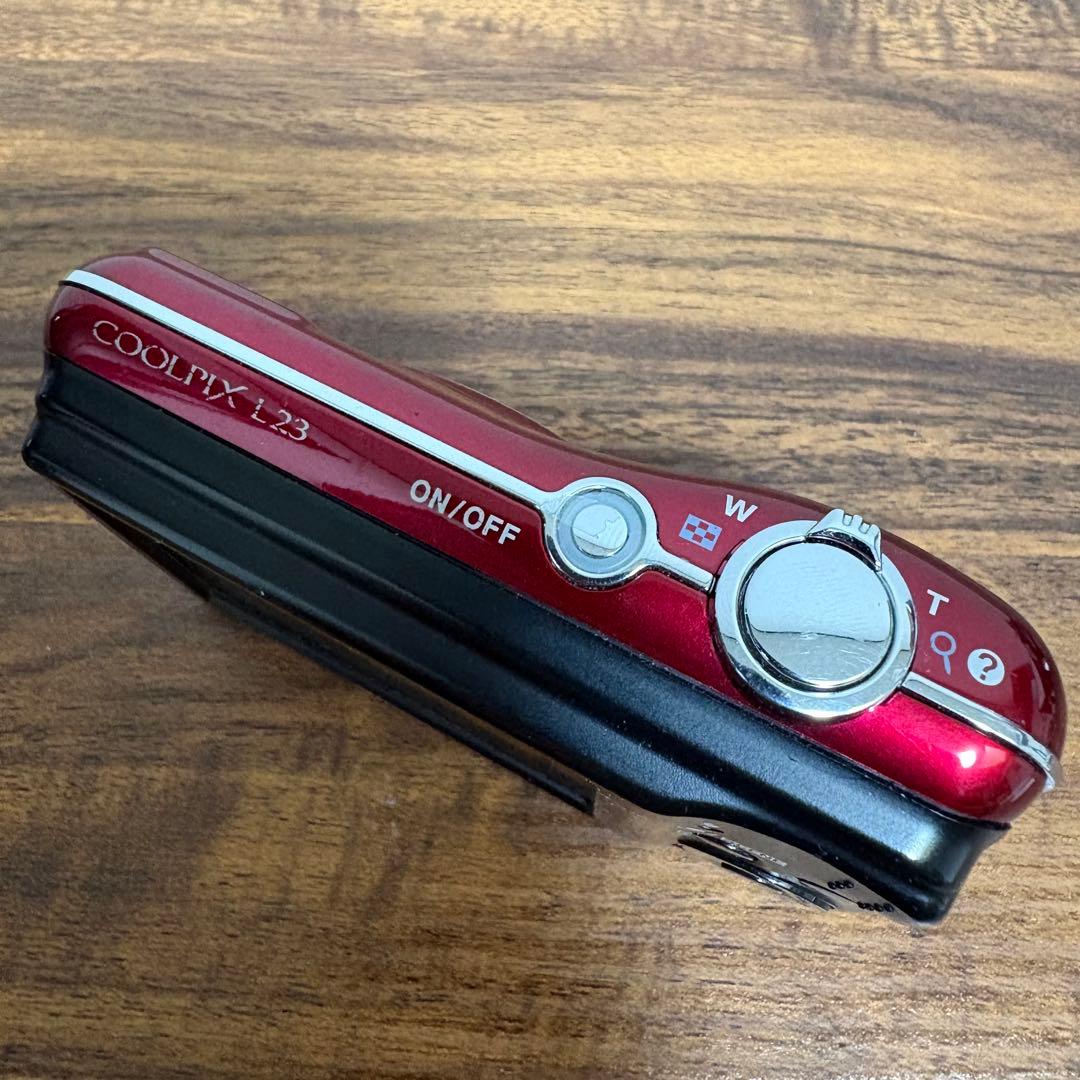 Nikon COOLPIX L23 コンデジ CCDセンサー 動作品 単三電池