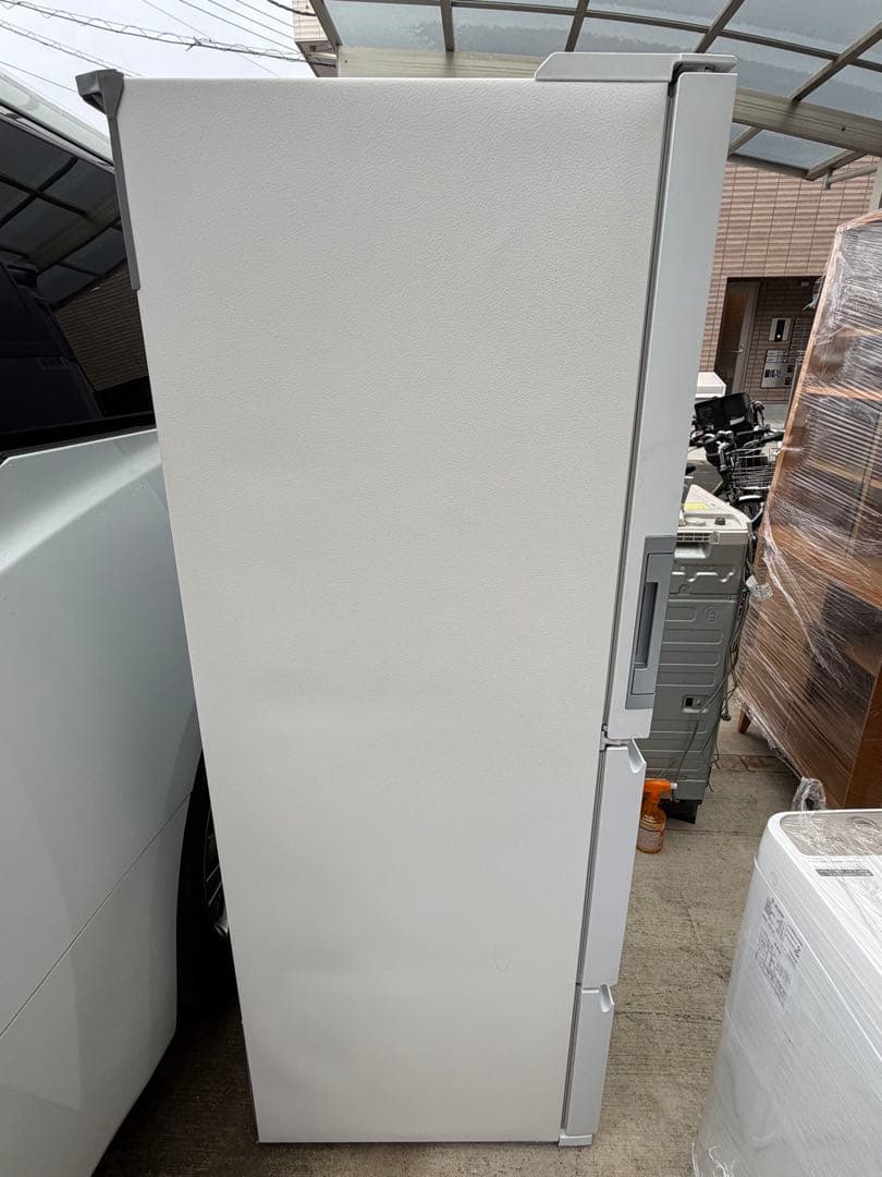 SHARP 3ドア冷蔵庫 SJ-GW35H-W どっちもドア