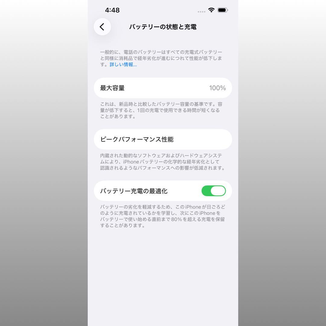 【美品】iPhone13 256GB 新品バッテリー100% SIMフリー