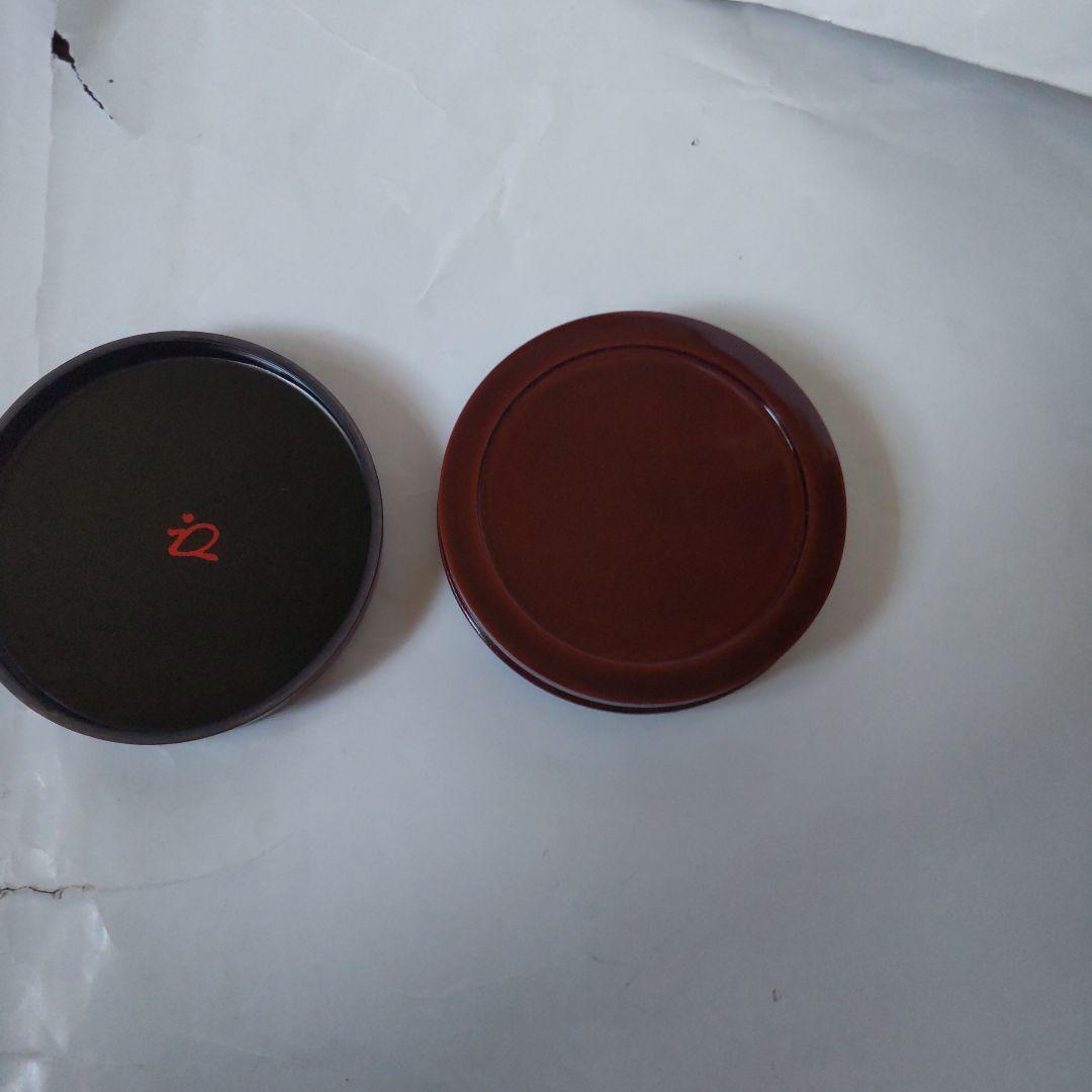 岡本漆専堂 漆器 香合 溜め塗 秋草 表千家 八幡宗豊 花押 共箱 茶道具 新品