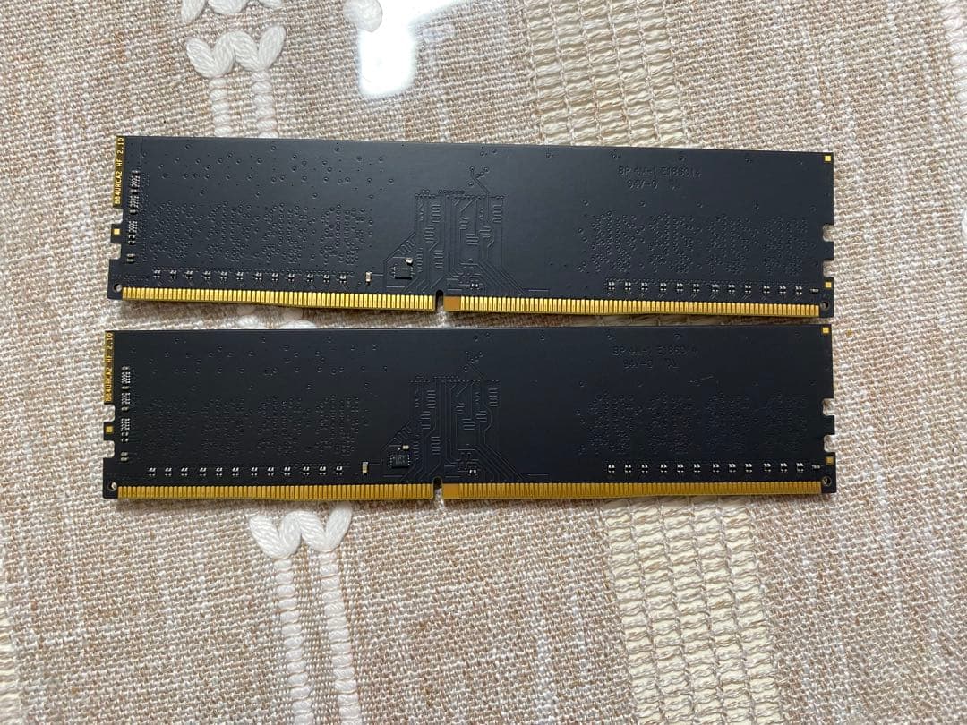 CFD DDR4 16GB (8GB x2) 2666MT/s CL19 動作品