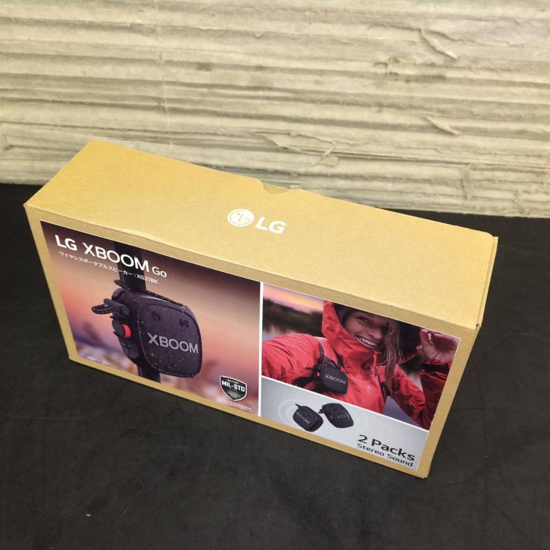 ☆美品　LG　ポータブルスピカ―　 XBOOMGO　XG2TBK　2個セット