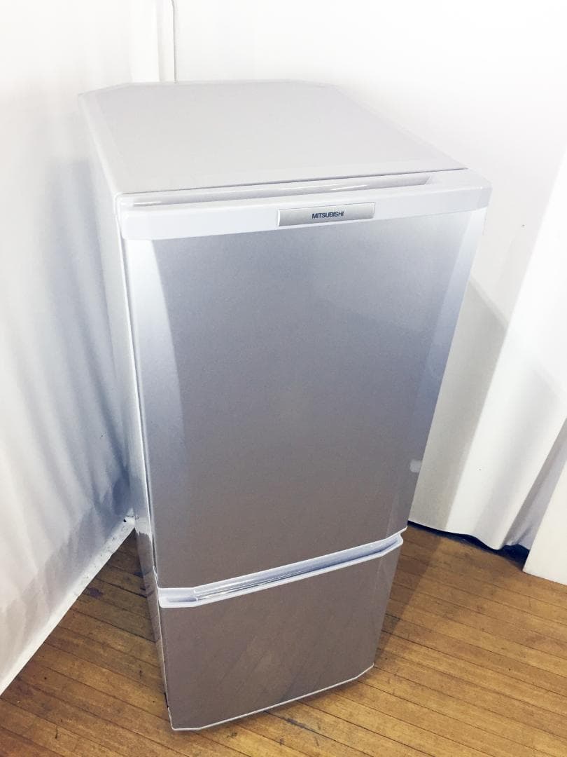 30日迄！送料無料 三菱 146L 冷蔵庫【MR-P15S-S】