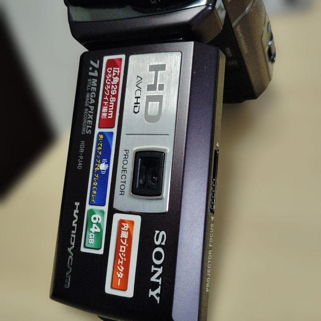 SONY HDR-PJ40V ビデオカメラ本体