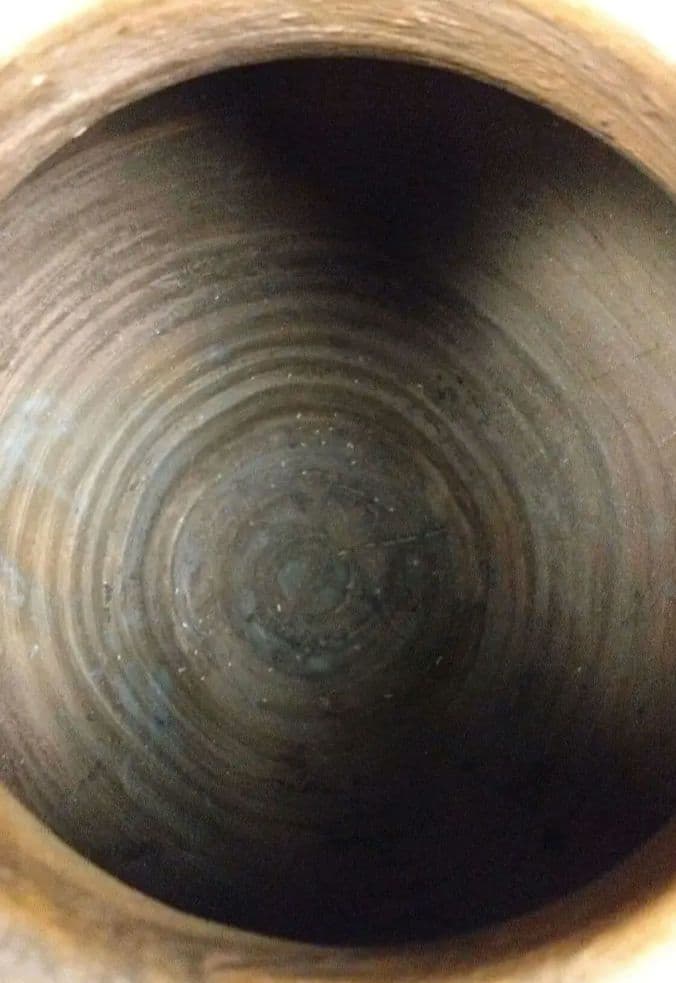 抜群 備前焼 古備前 窯変 四耳葉茶壺 桃山時代 骨董 古美術 茶道具 逸品