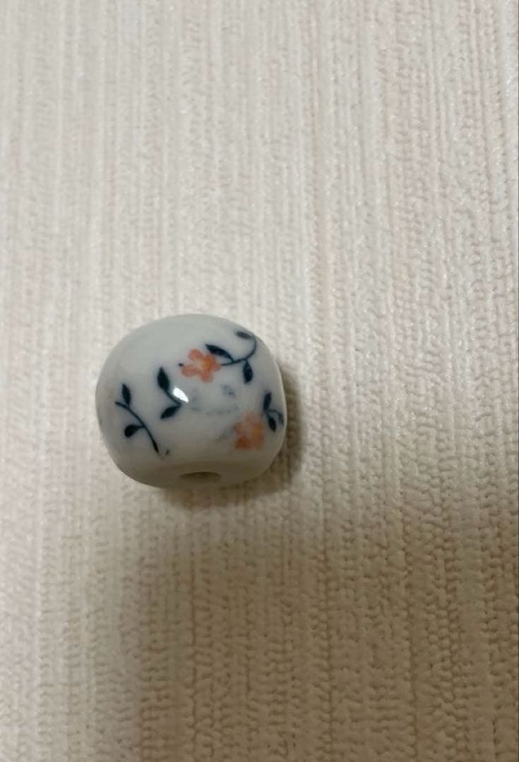 【匿名配送】未使用　薫寿堂　お香立て　香皿　香立付香皿　小花柄　美濃焼