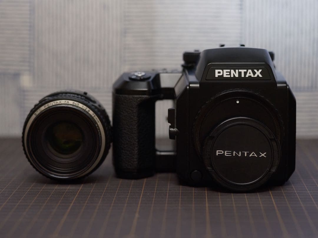 フィルムカメラ PENTAX 645N SMC PENTAX-FA 645 75mm F2.8