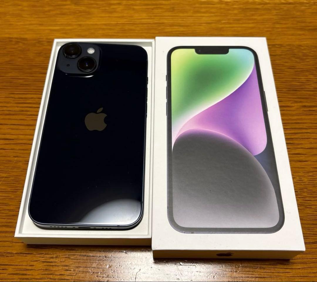 Apple iPhone 14 ブラック 本体　バッテリー84%