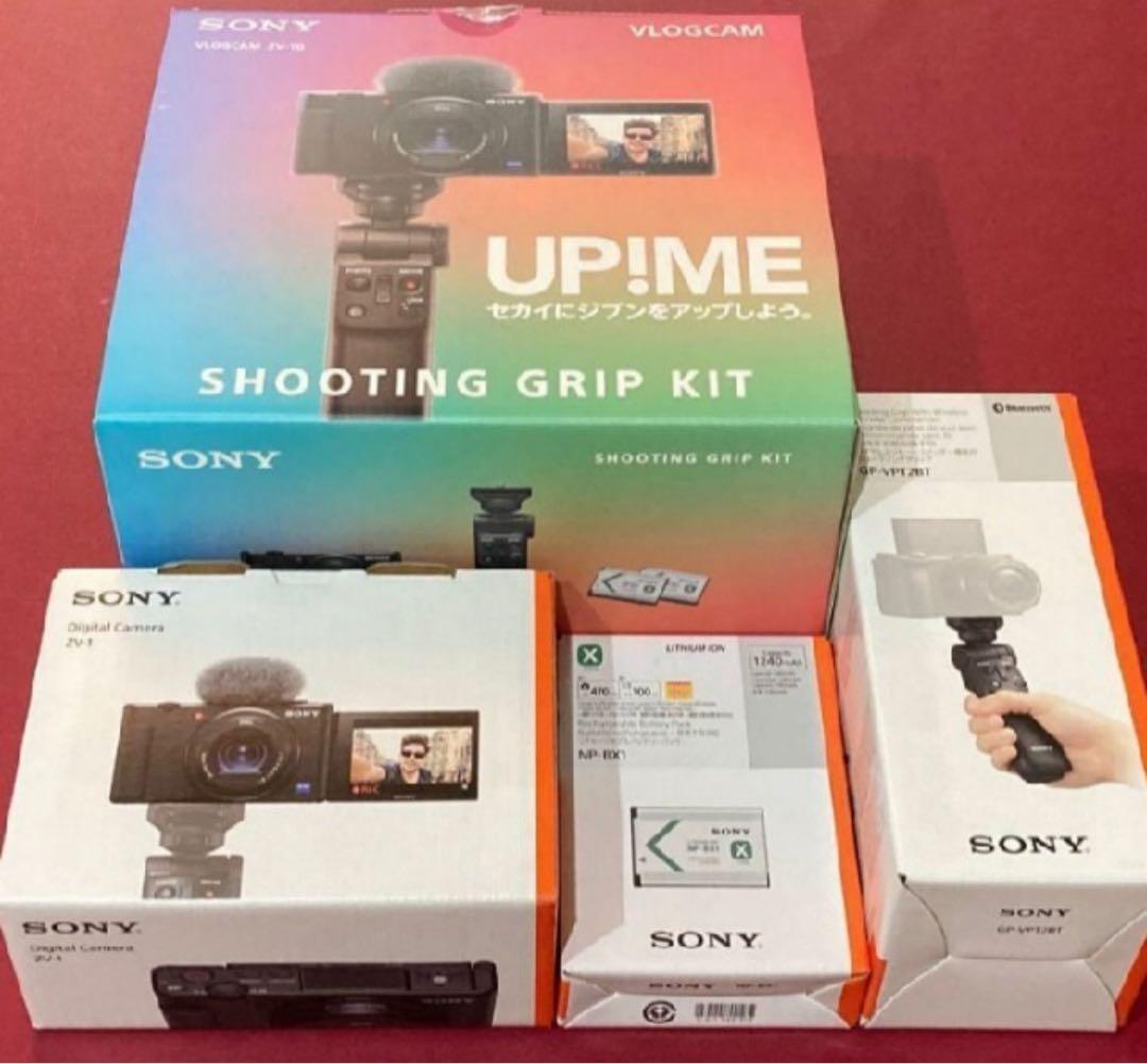 ソニー VLOGCAM ZV-1G SHOOTING GRIP K