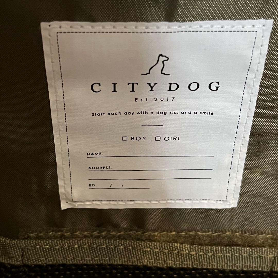 CITYDOG ネオプレーン　バックパック　カーキ