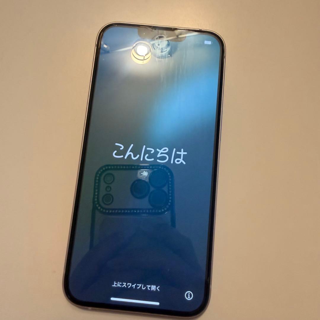 【値下げ中】iPhone14パープル(ライラック)
