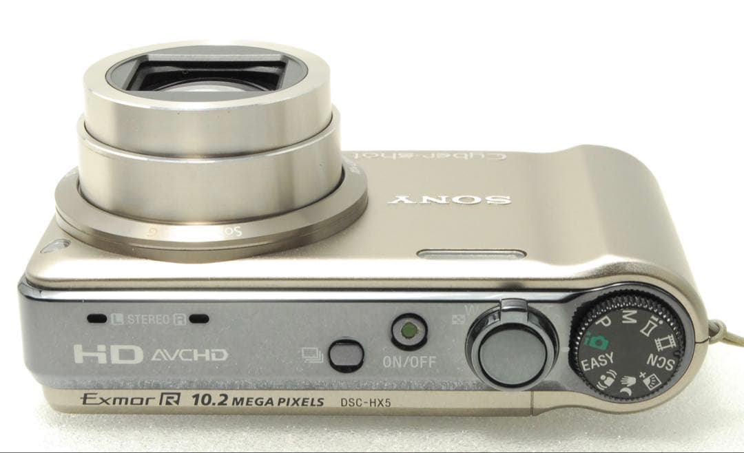 【期間限定値下】SONY DSC-HX5V❤️スマホ転送 動作確認済 ゴールド
