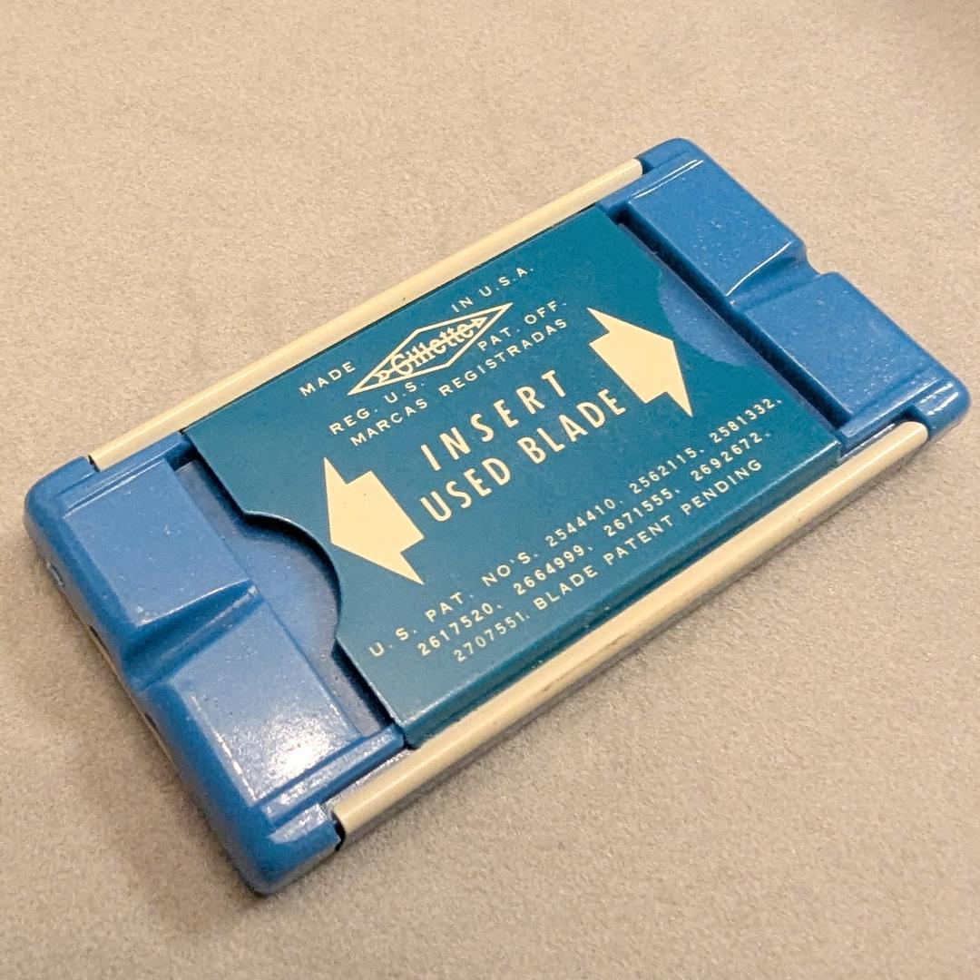 【1960年製 ヴィンテージ 希少】ジレット FATBOY F2 TTO