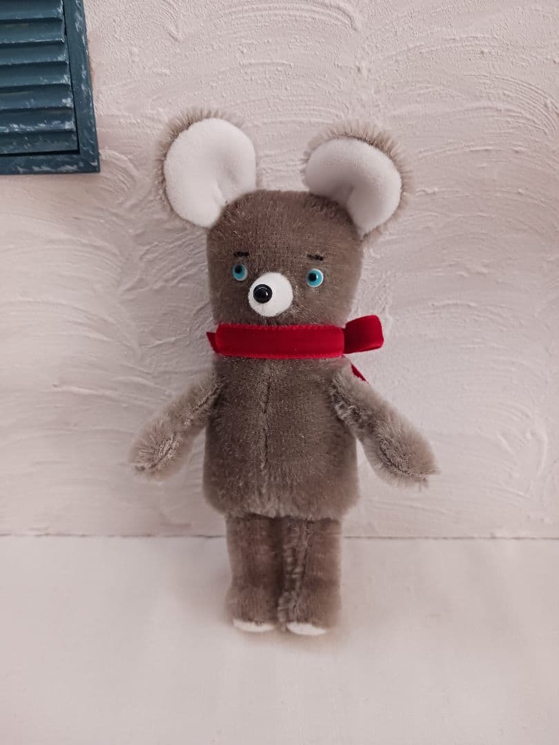 テディベア　ハンドメイド　ネズミ　作家