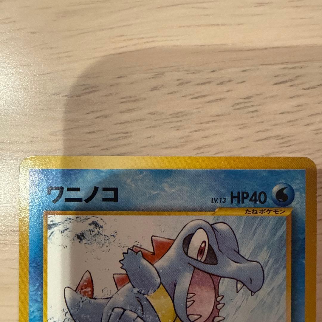 ポケモンカード 【旧裏】ワニノコ アリゲイツ オーダイル★無し