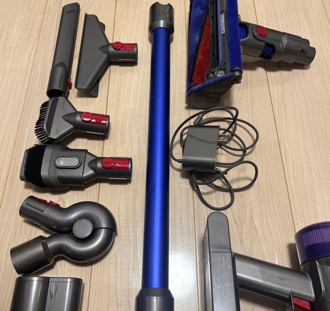 ⑤ すぐ使える！動作品！dysonダイソンコードレスクリーナー純正SV10K