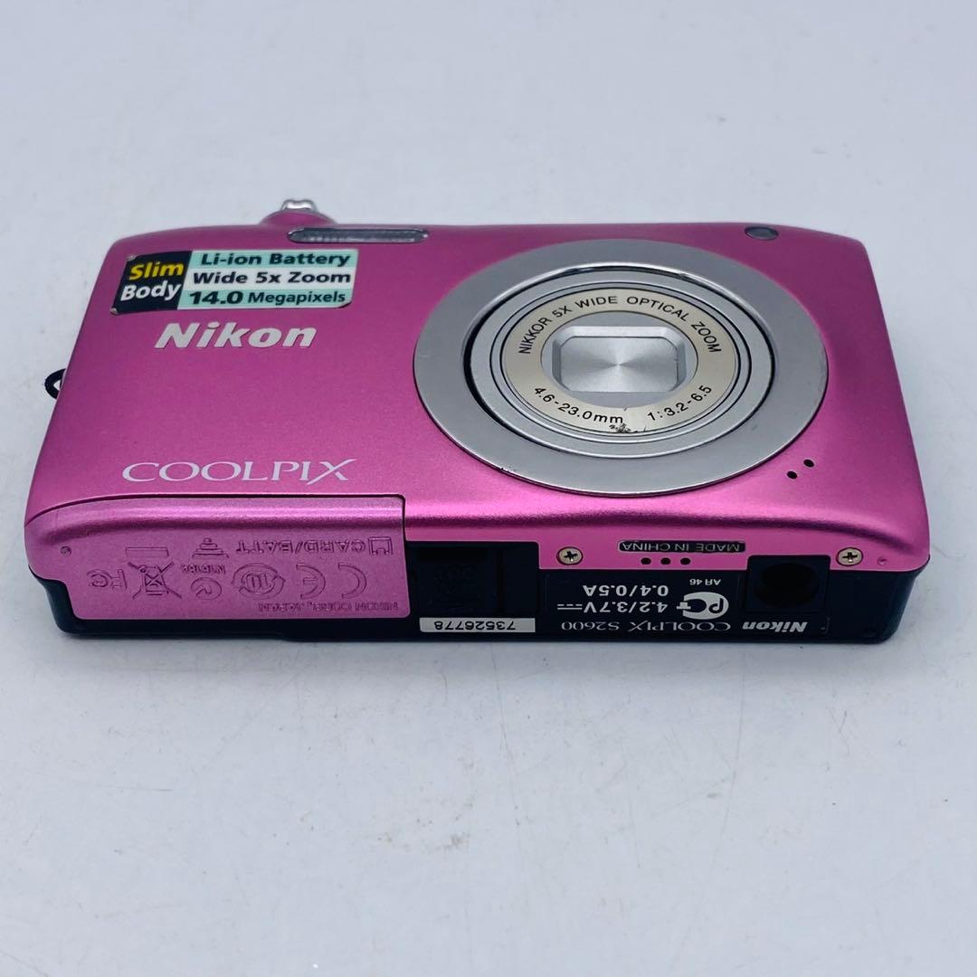 【美品動作確認済み】Nikon COOLPIX S2600