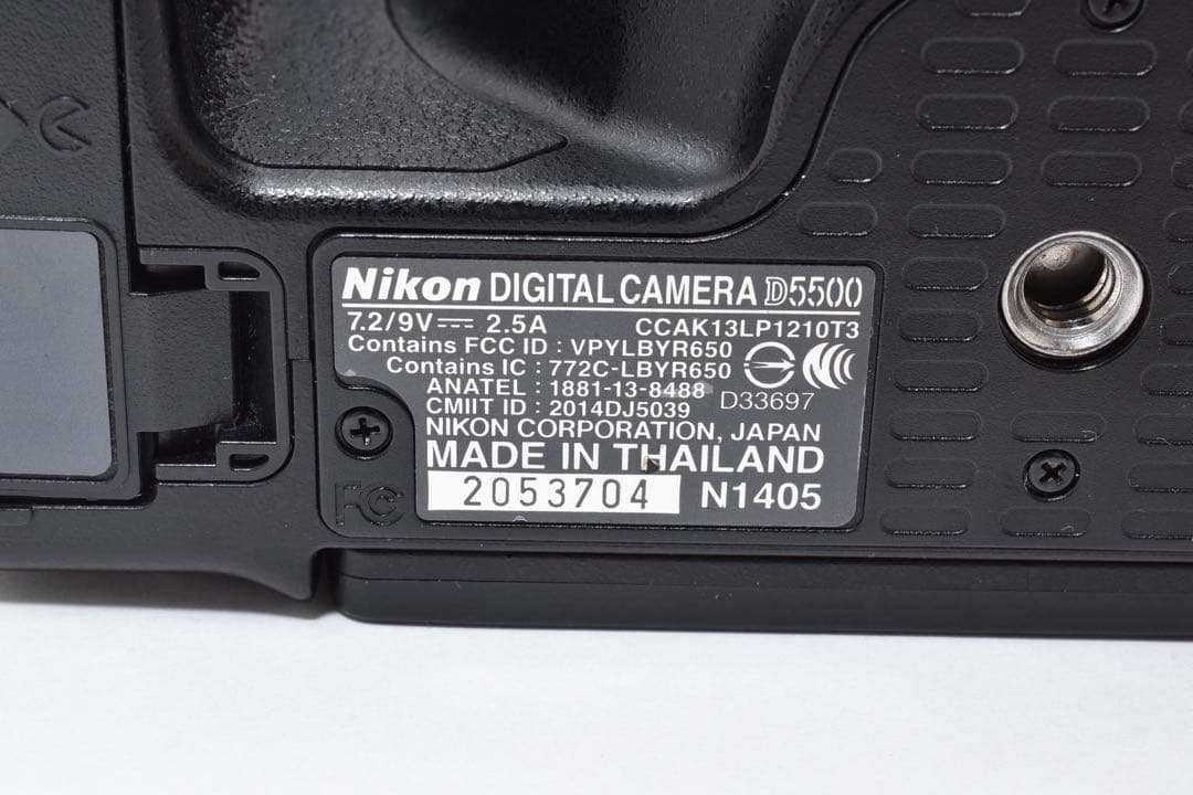 ✨Nikon D5500✨一眼レフ Wi-Fi搭載　ショット数少　動作品✨