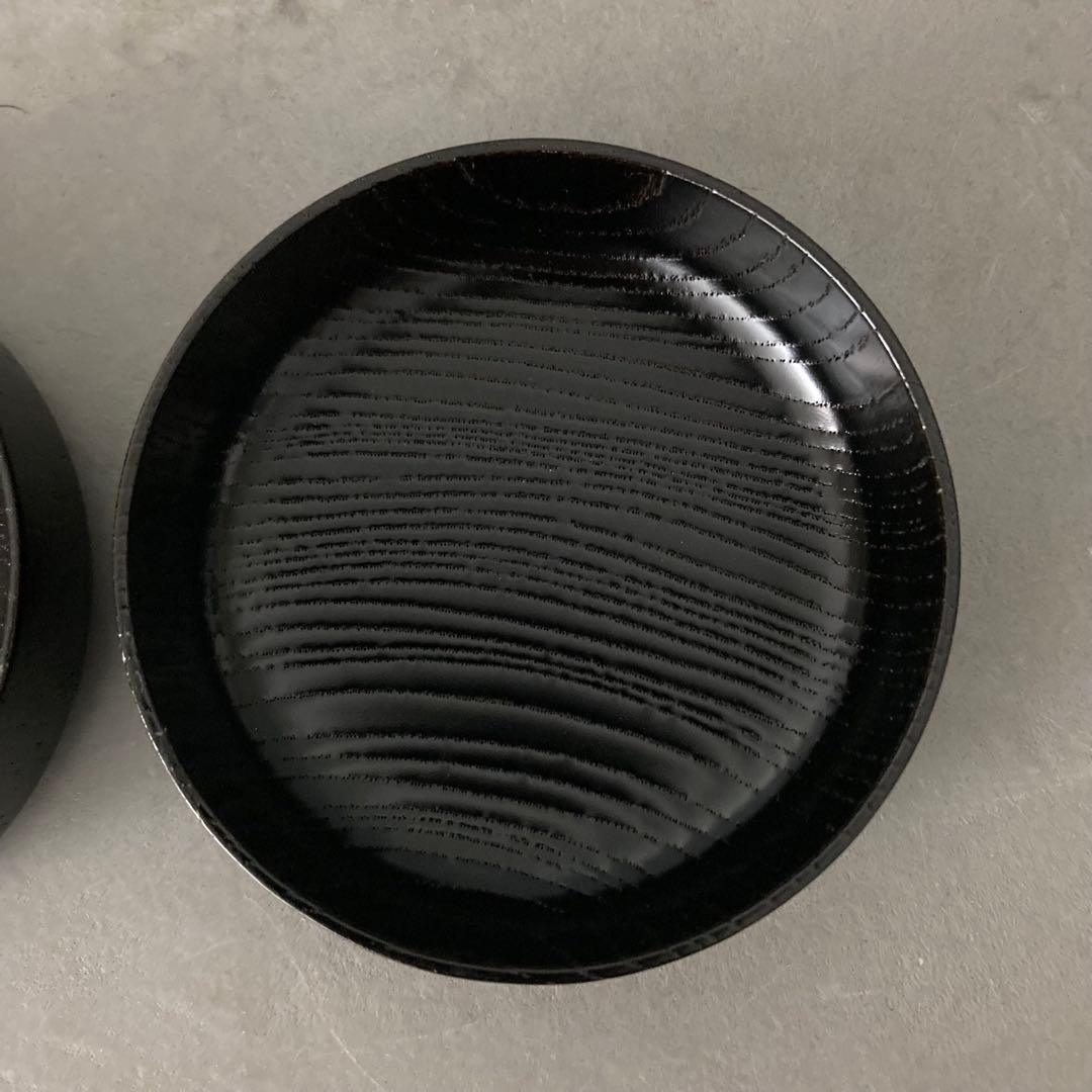 【未使用品】茶道具 挽家一双 詰茶入 詰棗 茶入
