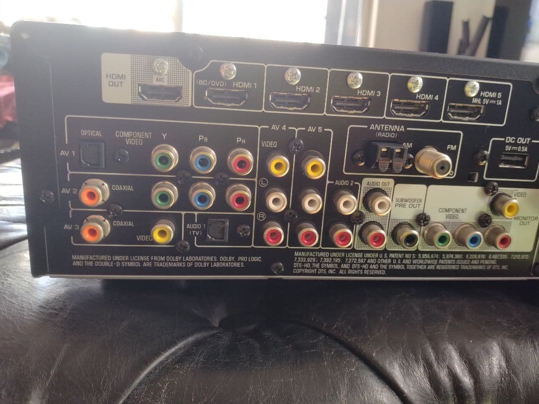 極美品　Yamaha AVアンプ RX-S600